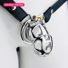 Load image into Gallery viewer, Metal Cobra Chastity Cage – material and construction details, gallery view 20