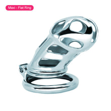 Load image into Gallery viewer, Metal Cobra Chastity Cage – material and construction details, gallery view 22