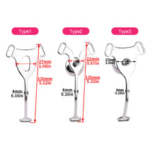 Load image into Gallery viewer, Metal Feminizer Flying-V With Three-Way Auxiliary Belt – material and construction details, gallery view 6