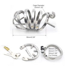 Cargar imagen en el visor de la galería, Metal Penis Cage