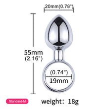 Carica l'immagine nel visualizzatore di Gallery, Mini Butt Plug – product feature overview, gallery view 10 from the CAGINK product page