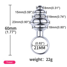 Carica l'immagine nel visualizzatore di Gallery, Mini Butt Plug – product feature overview, gallery view 7 from the CAGINK product page