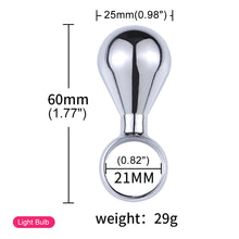 Carica l'immagine nel visualizzatore di Gallery, Mini Butt Plug – product feature overview, gallery view 8 from the CAGINK product page
