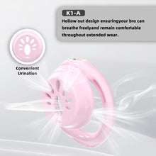 Carica l'immagine nel visualizzatore di Gallery, Mini Urine Nouth Flat Cock Cage 4