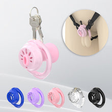 Carica l'immagine nel visualizzatore di Gallery, Mini Urine Nouth Flat Cock Cage 2