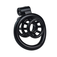 Load image into Gallery viewer, Negative Fish Basket Chastity Lock – locking components and key details, gallery view 4