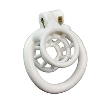 Load image into Gallery viewer, Negative Fish Basket Chastity Lock – locking components and key details, gallery view 9
