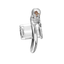 Load image into Gallery viewer, Nylon Male Chastity Sissy Device – material and construction details, gallery view 5