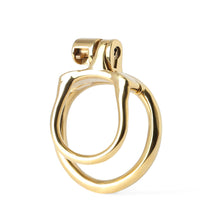 Load image into Gallery viewer, Gold MAMBA-ZERO Stainless Steel Cock Cage