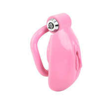 Carica l'immagine nel visualizzatore di Gallery, One-click Pink Pussy Chastity Cage