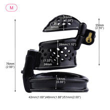 Carica l'immagine nel visualizzatore di Gallery, Open Chastity Cage – product design details, gallery view 9 from the CAGINK product page