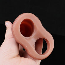 Load image into Gallery viewer, Open Ended Penis Sleeve – product design details, gallery view 7 from the CAGINK product page