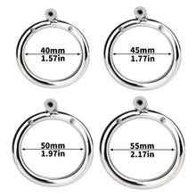 Carica l'immagine nel visualizzatore di Gallery, Pa Chastity Cage – product feature overview, gallery view 5 from the CAGINK product page