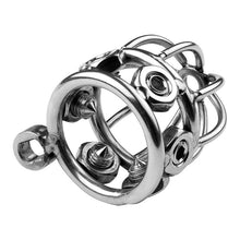 Carica l'immagine nel visualizzatore di Gallery, Painful Chastity Cage – product design details, gallery view 2 from the CAGINK product page