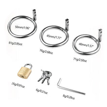 Carica l'immagine nel visualizzatore di Gallery, Painful Chastity Cage – product design details, gallery view 6 from the CAGINK product page
