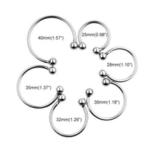 Carica l'immagine nel visualizzatore di Gallery, Penis Glans Ring – ring and adjustment details, gallery view 4 from the CAGINK product page