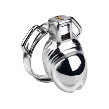 Load image into Gallery viewer, Penis Shaped Chastity Cage β product design details, gallery view 2 from the CAGINK product page