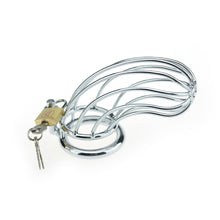 Load image into Gallery viewer, Permanent Chastity Lock β locking components and key details, gallery view 4
