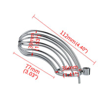 Load image into Gallery viewer, Permanent Chastity Lock β locking components and key details, gallery view 5