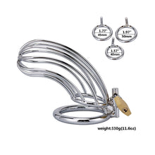 Load image into Gallery viewer, Permanent Chastity Lock β locking components and key details, gallery view 6