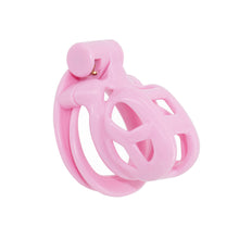 Load image into Gallery viewer, Pink Cobra Chastity Cage – product design details, gallery view 2 from the CAGINK product page