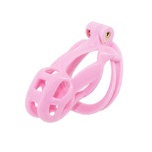 Load image into Gallery viewer, Pink Cobra Chastity Cage – product design details, gallery view 4 from the CAGINK product page