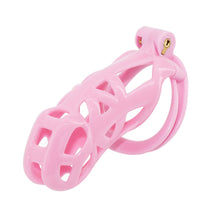Load image into Gallery viewer, Pink Cobra Chastity Cage – product design details, gallery view 6 from the CAGINK product page