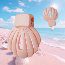 Carica l'immagine nel visualizzatore di Gallery, Pink Shell Chastity Cage 5