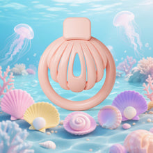 Carica l'immagine nel visualizzatore di Gallery, Pink Shell Chastity Cage 2