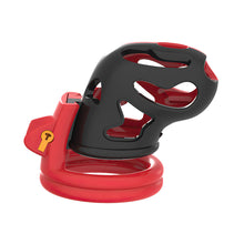 Load image into Gallery viewer, Plastic Penis Cage – material and construction details, gallery view 2