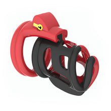 Load image into Gallery viewer, Plastic Chastity Lock – locking components and key details, gallery view 1