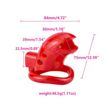 Carica l'immagine nel visualizzatore di Gallery, Plastic Cock Cage – material and construction details, gallery view 14