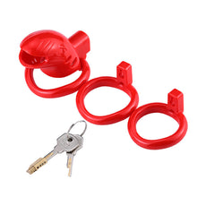 Carica l'immagine nel visualizzatore di Gallery, Plastic Cock Cage – material and construction details, gallery view 7 from the CAGINK product page