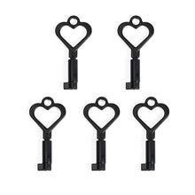 Cargar imagen en el visor de la galería, Plastic Keys For Chastity Cage - Big Lock Version 14