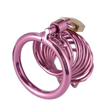 Load image into Gallery viewer, Purple Chastity Cage ( 3 Rings ) – product design details, gallery view 6