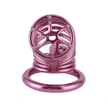 Load image into Gallery viewer, Purple Chastity Cage ( 3 Rings ) – product design details, gallery view 7