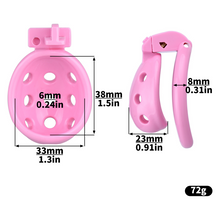 Carica l'immagine nel visualizzatore di Gallery, Resin Breathable Male Chastity Cage -13