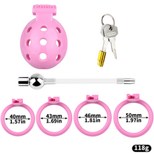 Carica l'immagine nel visualizzatore di Gallery, Resin Breathable Male Chastity Cage -6