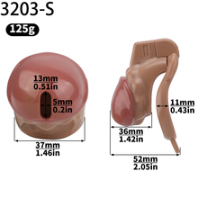 Carica l'immagine nel visualizzatore di Gallery, ABS Resin Simulation Penis Chastity Lock