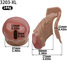 Carica l'immagine nel visualizzatore di Gallery, ABS Resin Simulation Penis Chastity Lock