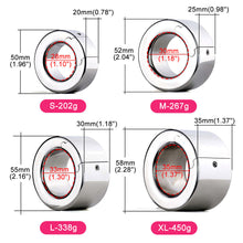 Carica l'immagine nel visualizzatore di Gallery, Scrotum Ring – ring and adjustment details, gallery view 3 from the CAGINK product page