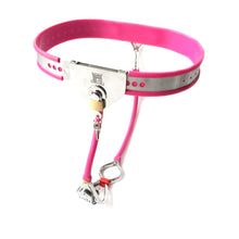 Load image into Gallery viewer, Sexy Chastity Belt – product design details, gallery view 4 from the CAGINK product page