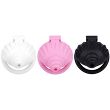 Carica l'immagine nel visualizzatore di Gallery, Shell Shaped Sissy Chastity Cage