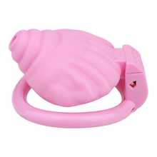 Carica l'immagine nel visualizzatore di Gallery, Shell Shaped Sissy Chastity Cage