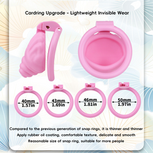 Carica l'immagine nel visualizzatore di Gallery, Shell Shaped Sissy Chastity Cage