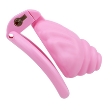 Carica l'immagine nel visualizzatore di Gallery, Shell Shaped Sissy Chastity Cage