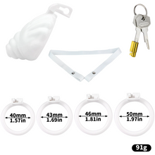 Carica l'immagine nel visualizzatore di Gallery, Shell Shaped Sissy Chastity Cage