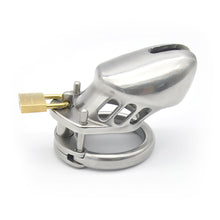 Carica l'immagine nel visualizzatore di Gallery, Short Chastity Cage – product design details, gallery view 2 from the CAGINK product page