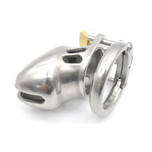 Carica l'immagine nel visualizzatore di Gallery, Short Chastity Cage – product design details, gallery view 4 from the CAGINK product page