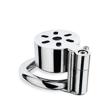 Carica l'immagine nel visualizzatore di Gallery, Shrinking Chastity Cage With Belt – product design details, gallery view 4